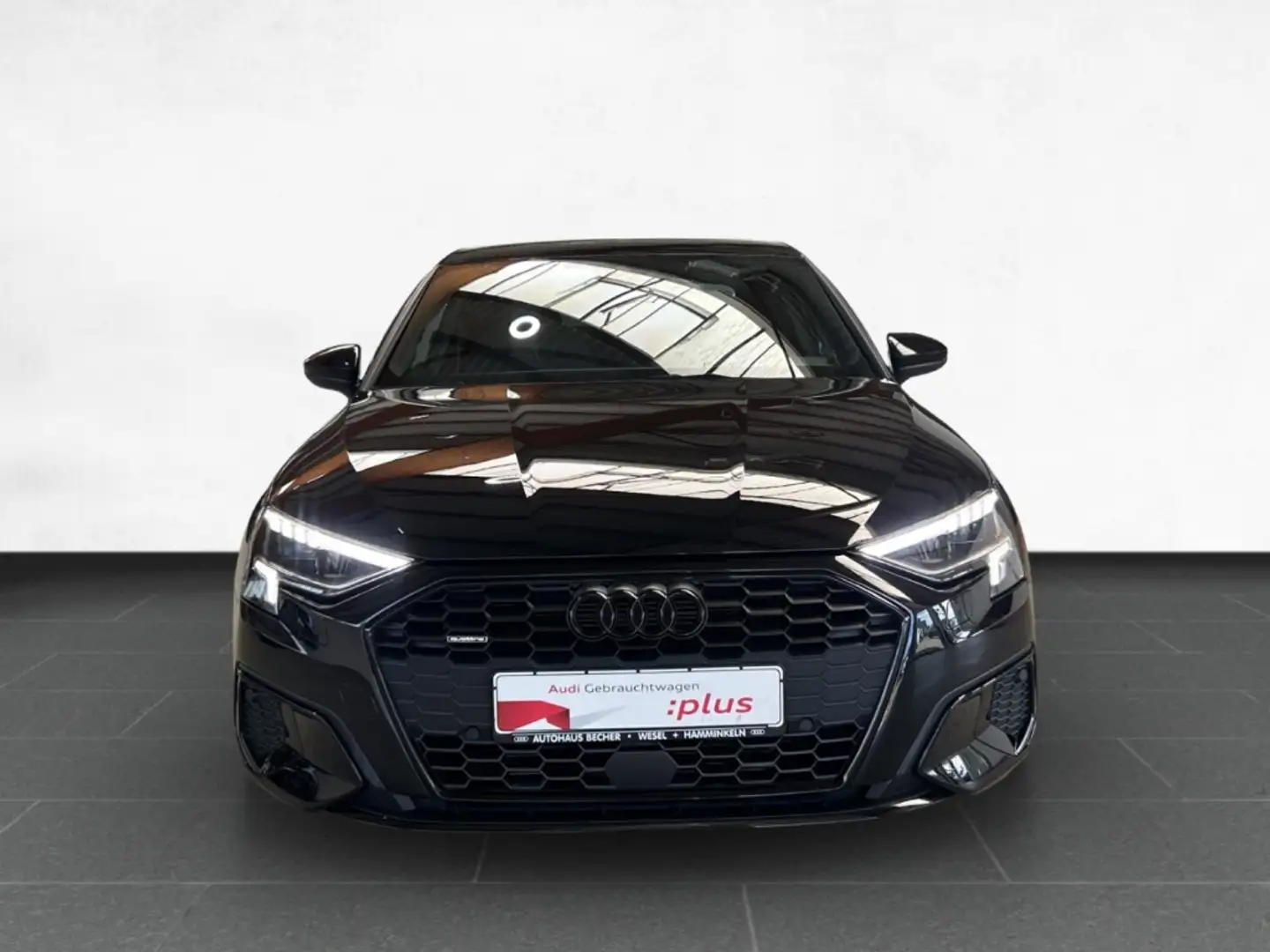 Audi A3 Lim. 40 TFSI quattro S-tronic /Rückfahrk/LED Czarny - 2