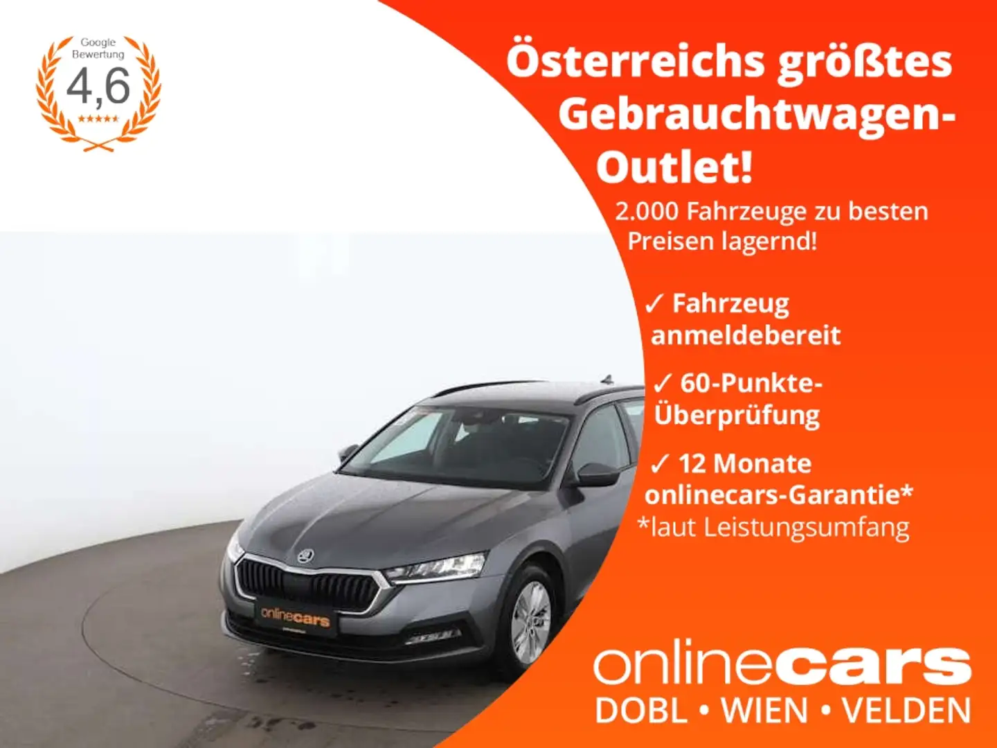 Skoda Octavia Combi 1.0 TSI Ambition LED ASSIST TEMP Grau - 1