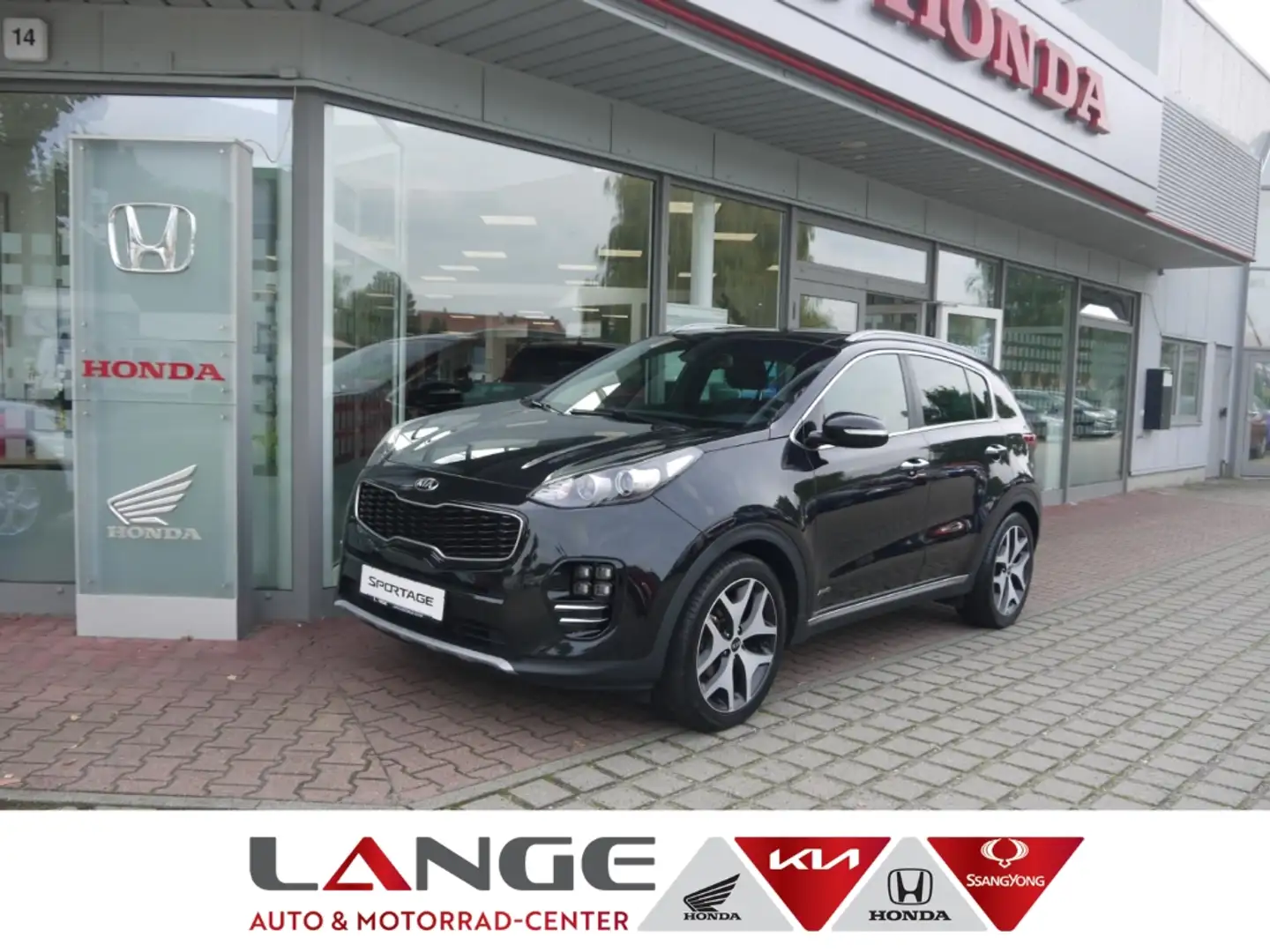 Kia Sportage 1.6 T-GDI EU6d-T GT-Line 4WD Navi Soundsystem Bi-X Schwarz - 1