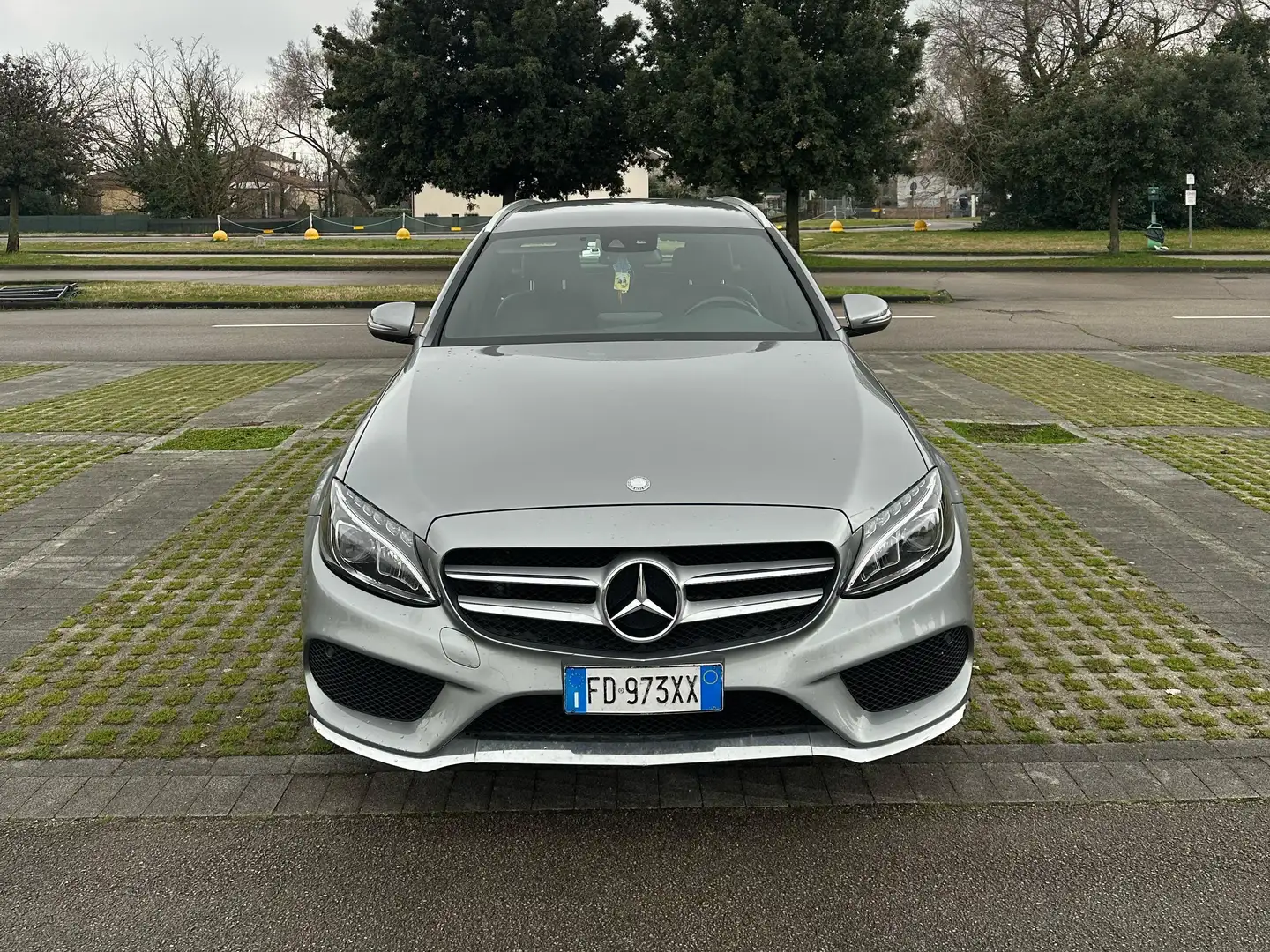 Mercedes-Benz C 250 C SW 250 d (bt) Premium 4matic auto Grigio - 2