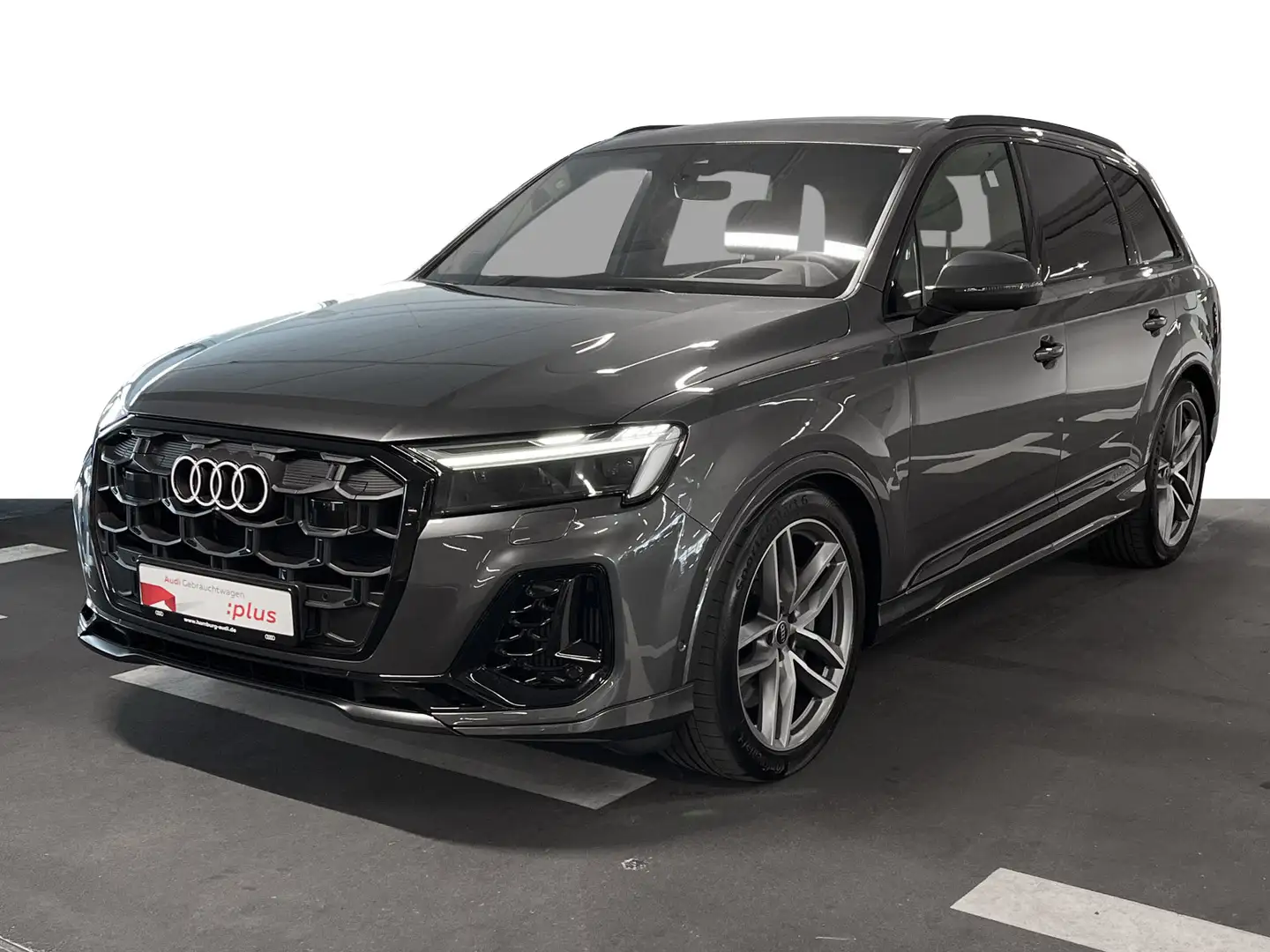 Audi Q7 55 TFSI e qu. 2xS LINE/PANO/MATRIX/HUD/B&O Grau - 2