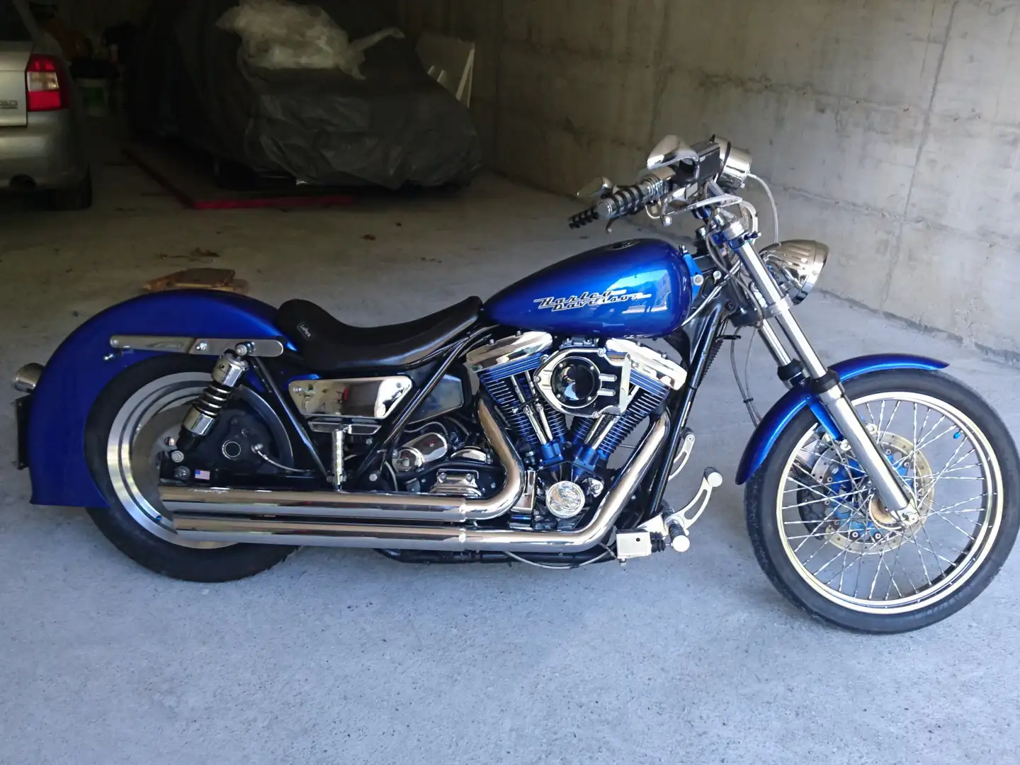 Harley-Davidson Low Rider Fxlr evoluzione 1340 Blue - 1
