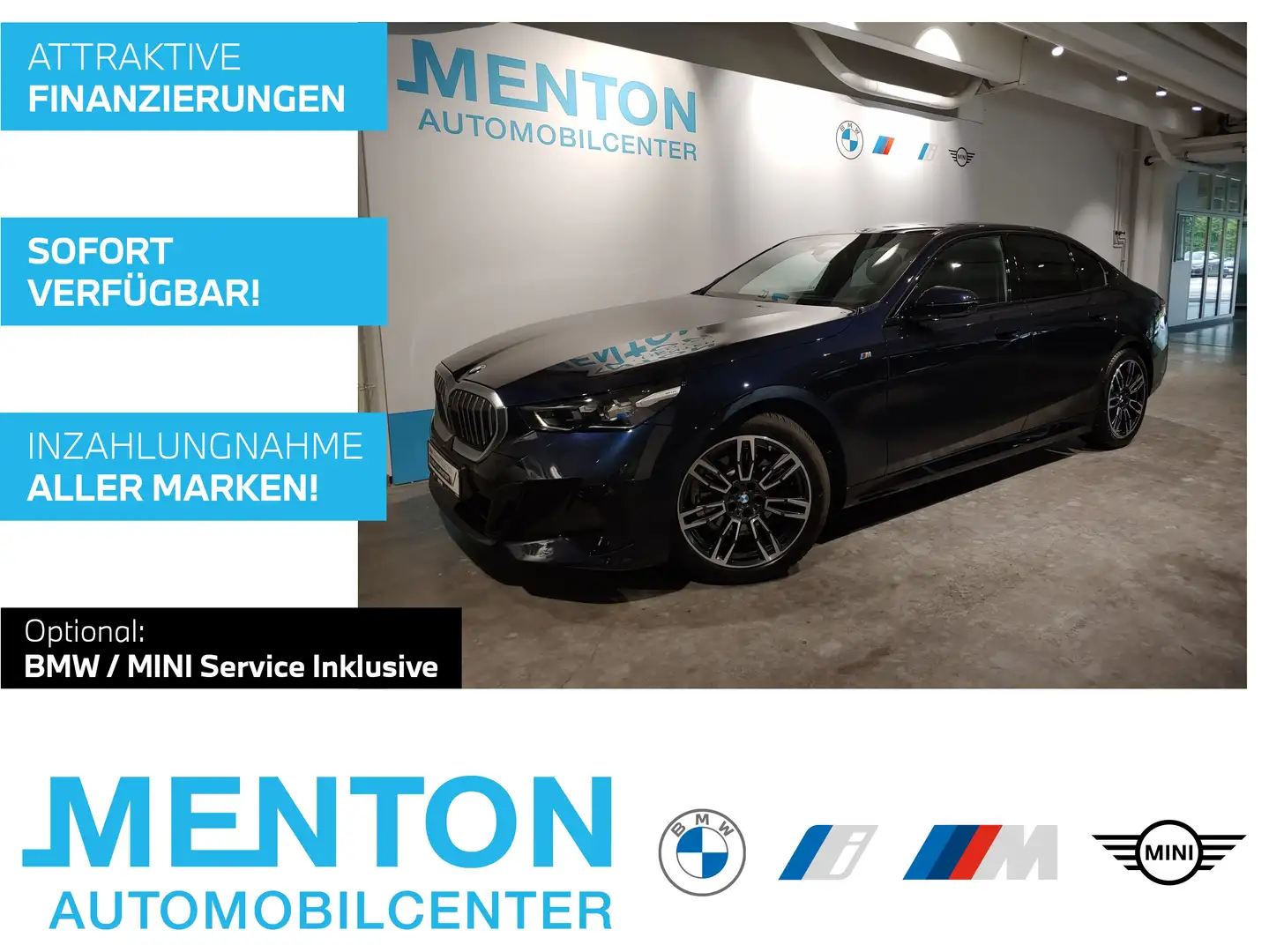 BMW 520 i M Sportpaket/Head-Up/HK/LED/RFK Schwarz - 1
