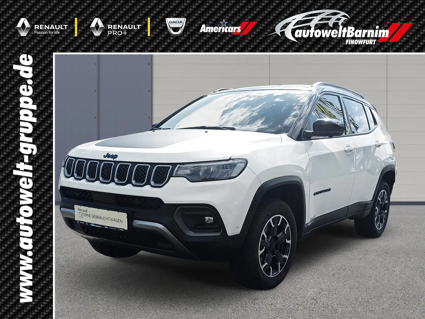 Jeep Compass High Upland Plug-In Hybrid 4xe Weiß - 1