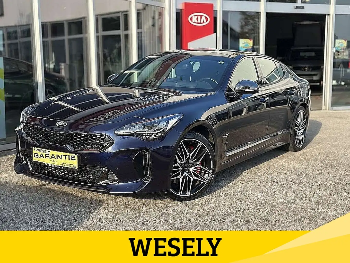 Kia Stinger 3,3 T-GDI ISG GT AWD Aut. Blau - 1