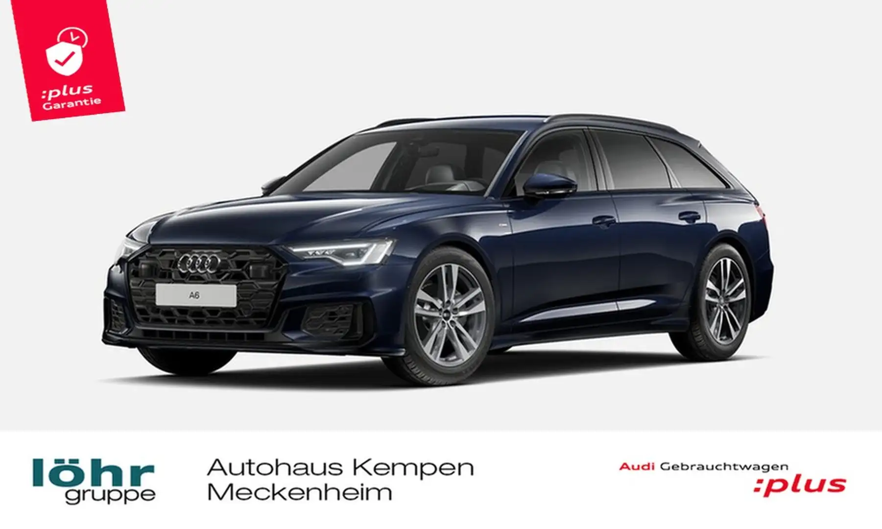 Audi A6 Avant 40 TDI S line 19"|LEDER|HUD|MATRIX|360° Blau - 1