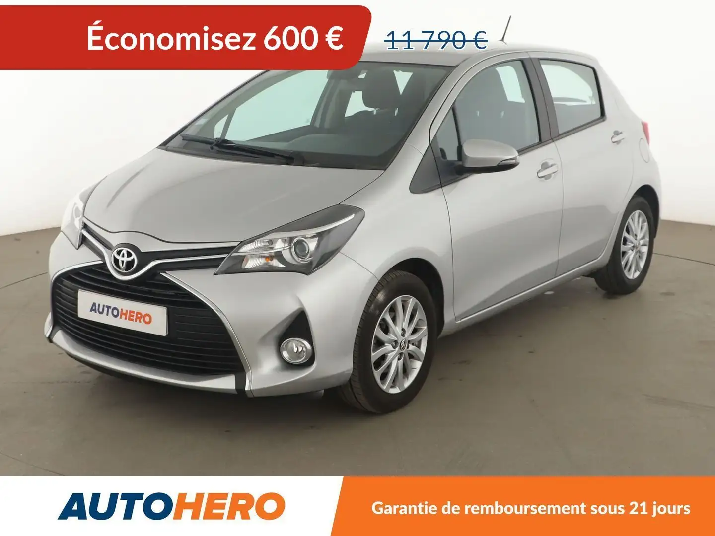 Toyota Yaris 1.33 VVT-i Dynamic Gris - 1