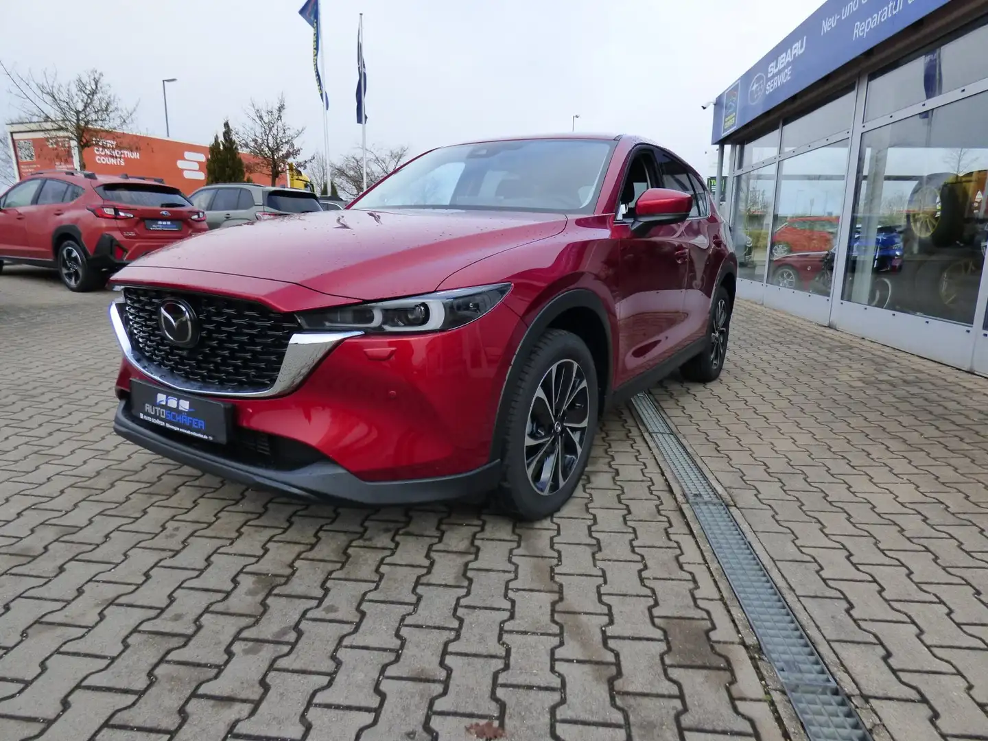 Mazda CX-5 2.2 SKYACTIV-D 184 Exclusive-Line AWD Bose, 360°, Rouge - 2