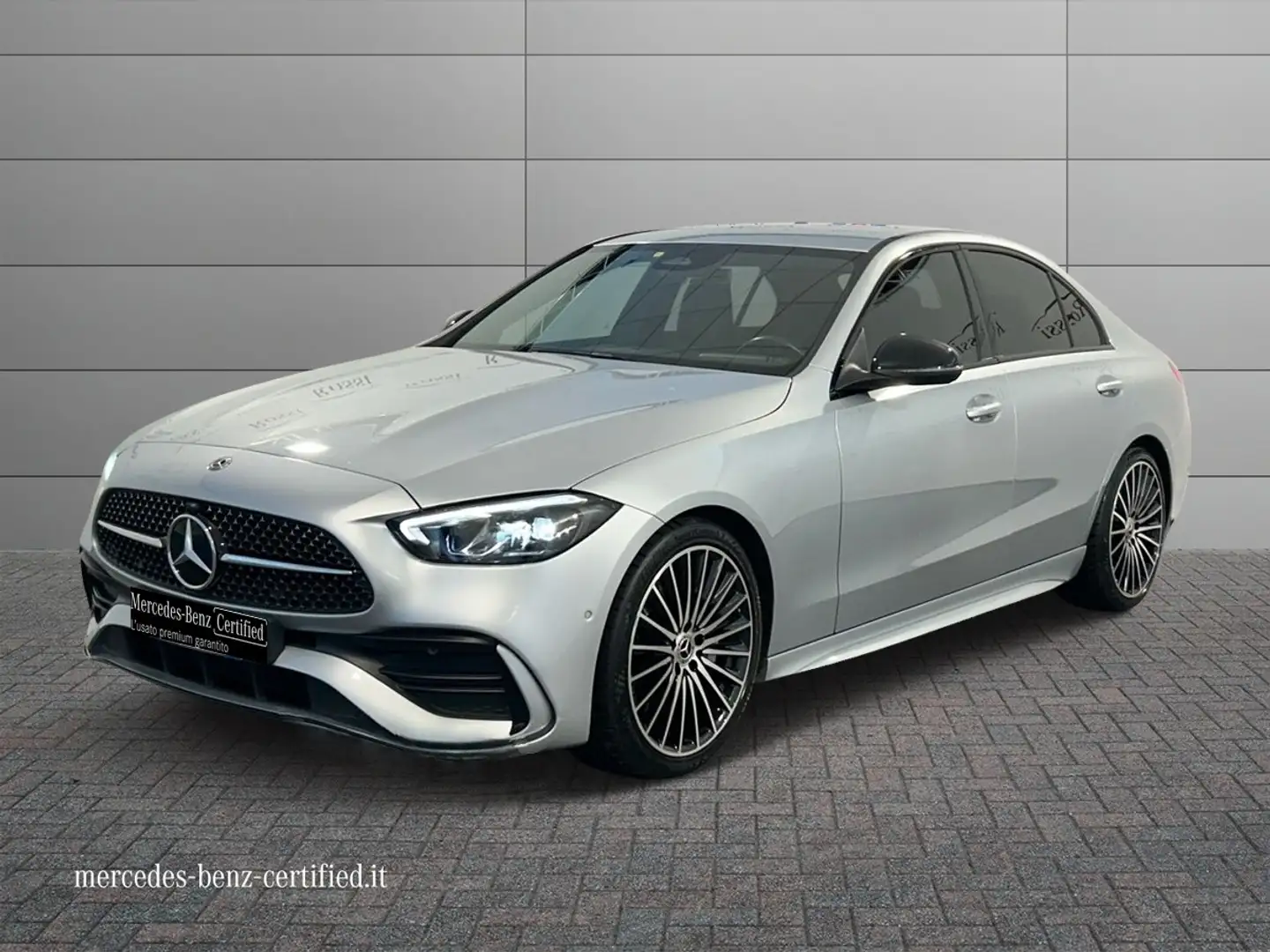 Mercedes-Benz C 220 d mhev Premium auto Zilver - 1