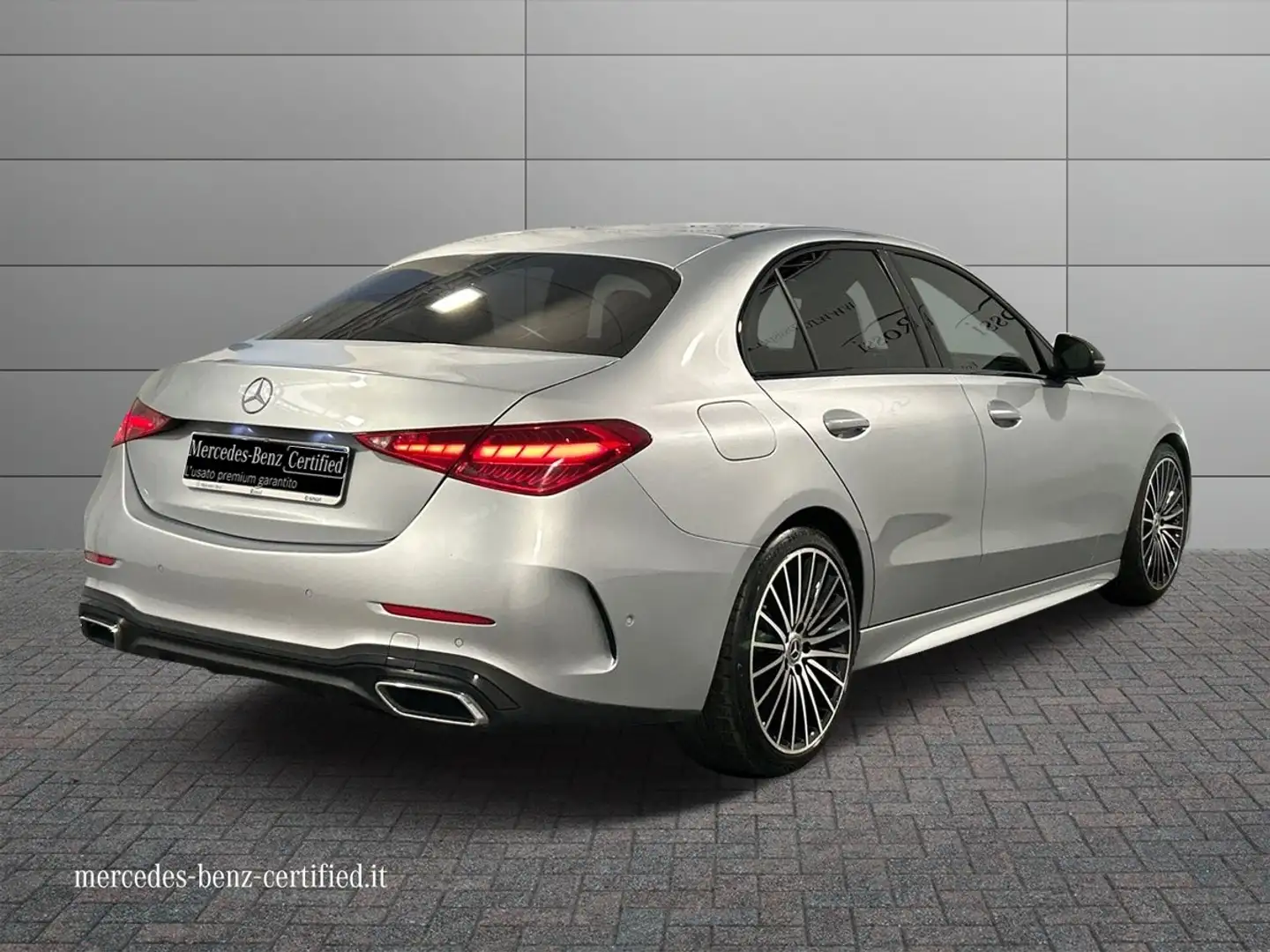 Mercedes-Benz C 220 d mhev Premium auto Zilver - 2