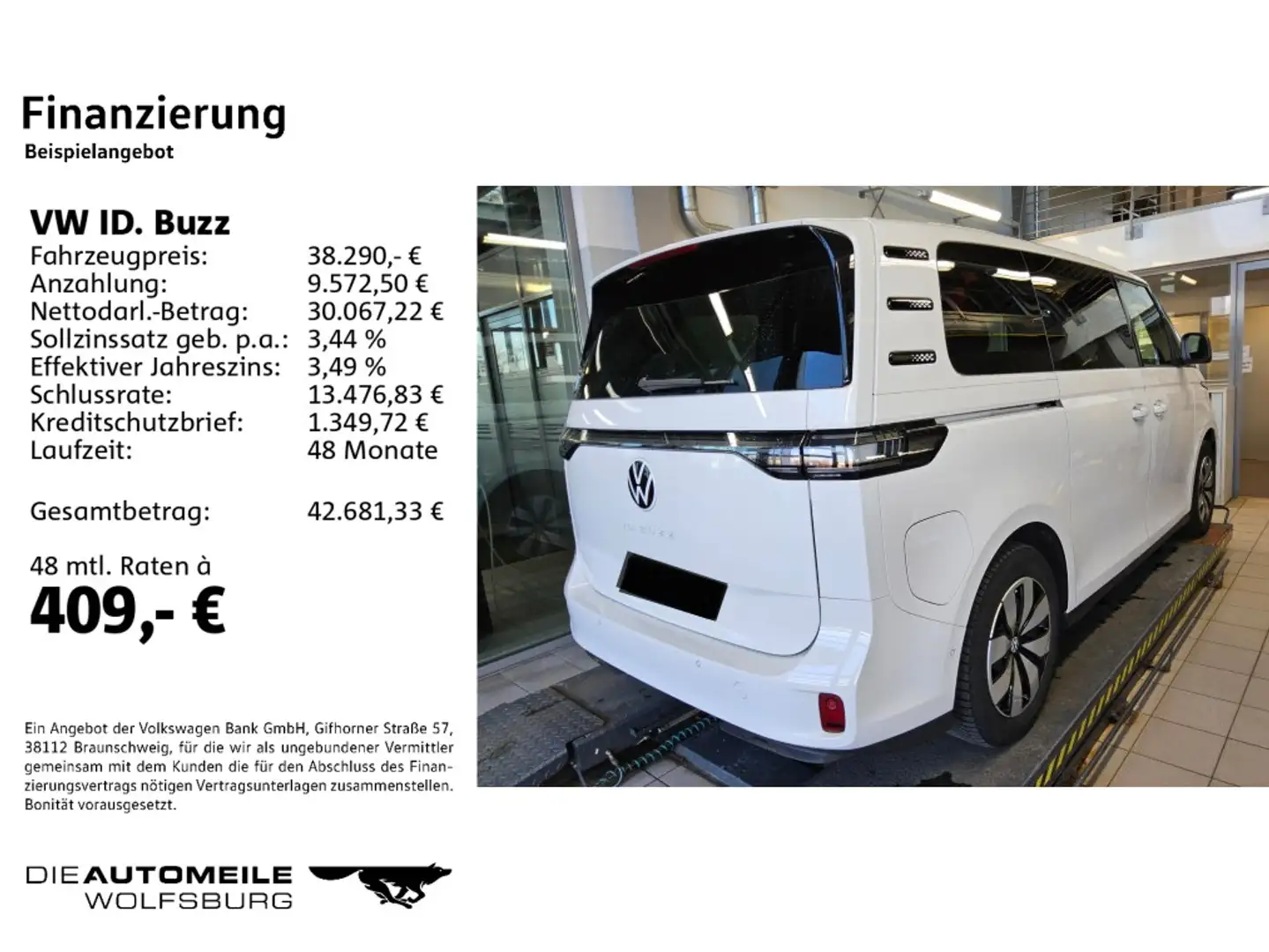 Volkswagen ID. Buzz ID.Buzz Pro LED/ACC/Einparkhi Weiß - 2