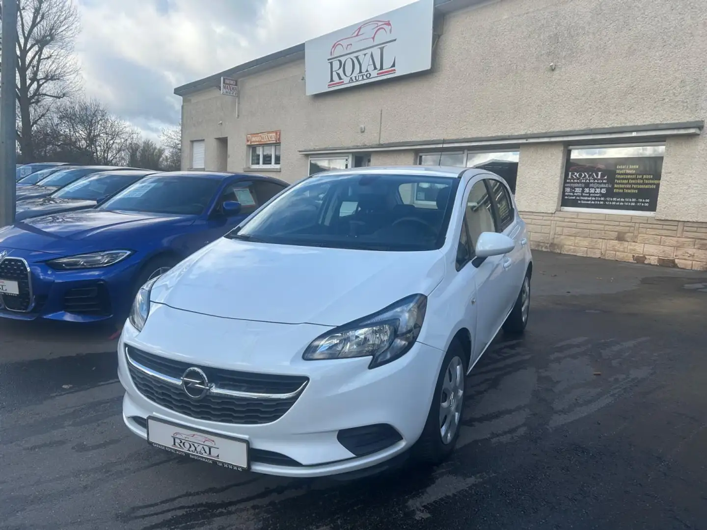 Opel Corsa 1.2 ENJOY * GARANTIE 36 MOIS * Blanc - 1