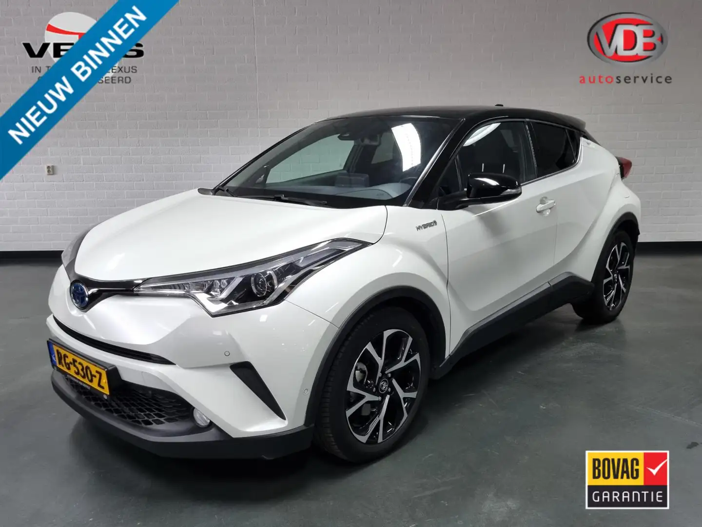 Toyota C-HR 1.8 Hybrid Bi-Tone / JBL / PDC Blanc - 1