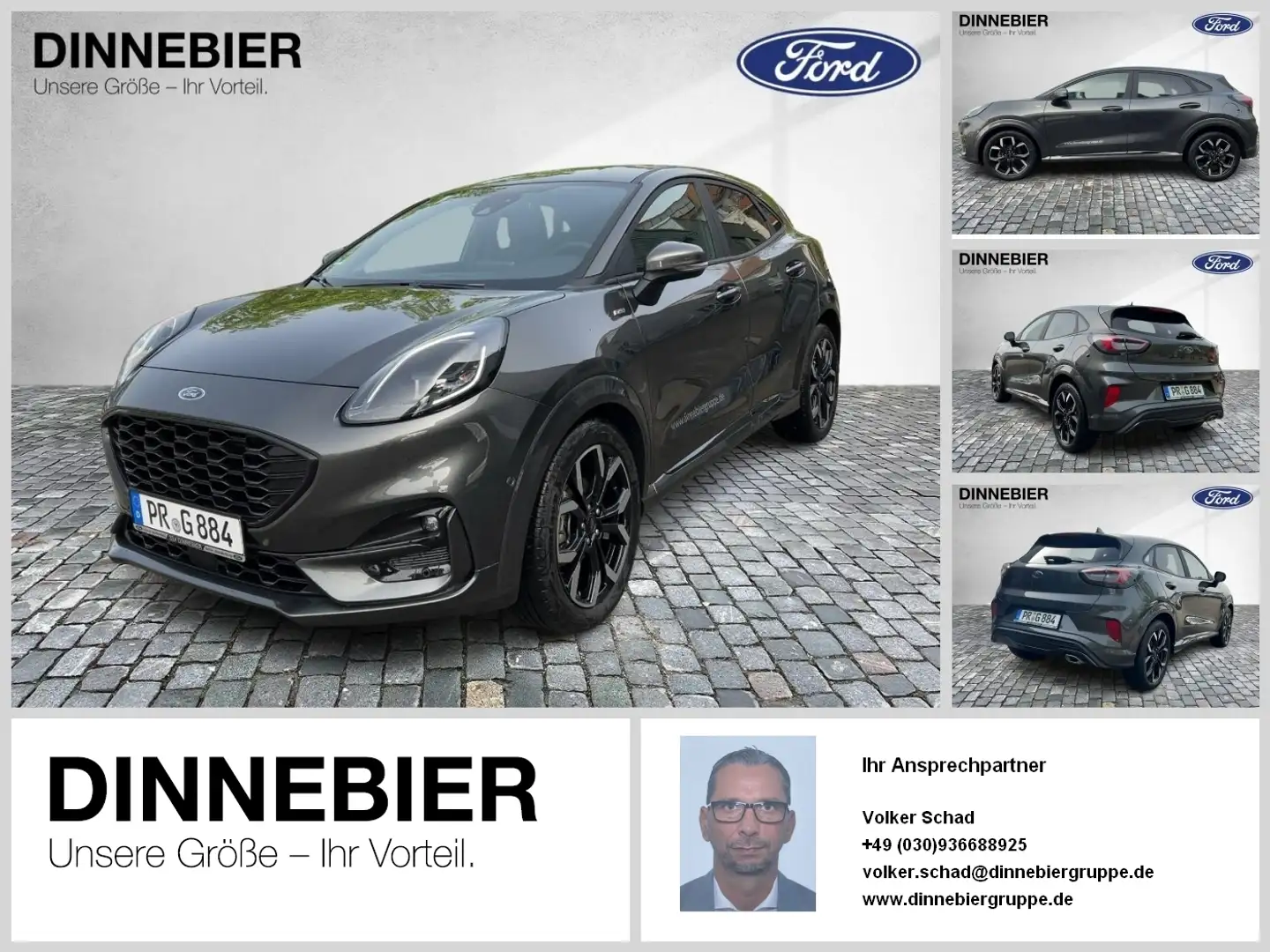 Ford Puma ST-Line X LED+Navi+Kamera+Winterpaket Grigio - 1