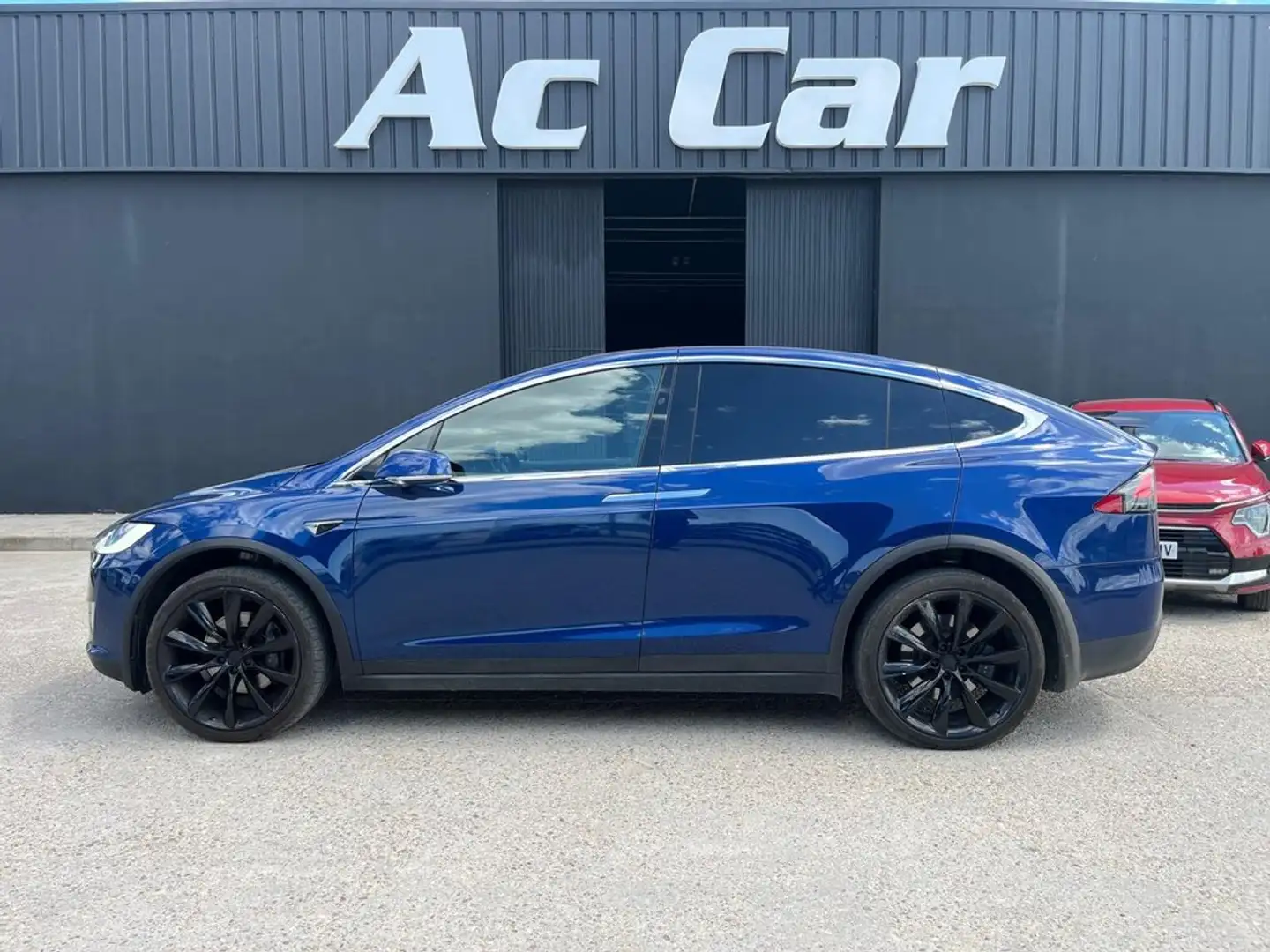 Tesla Model X Gran Autonomía 4WD Azul - 2