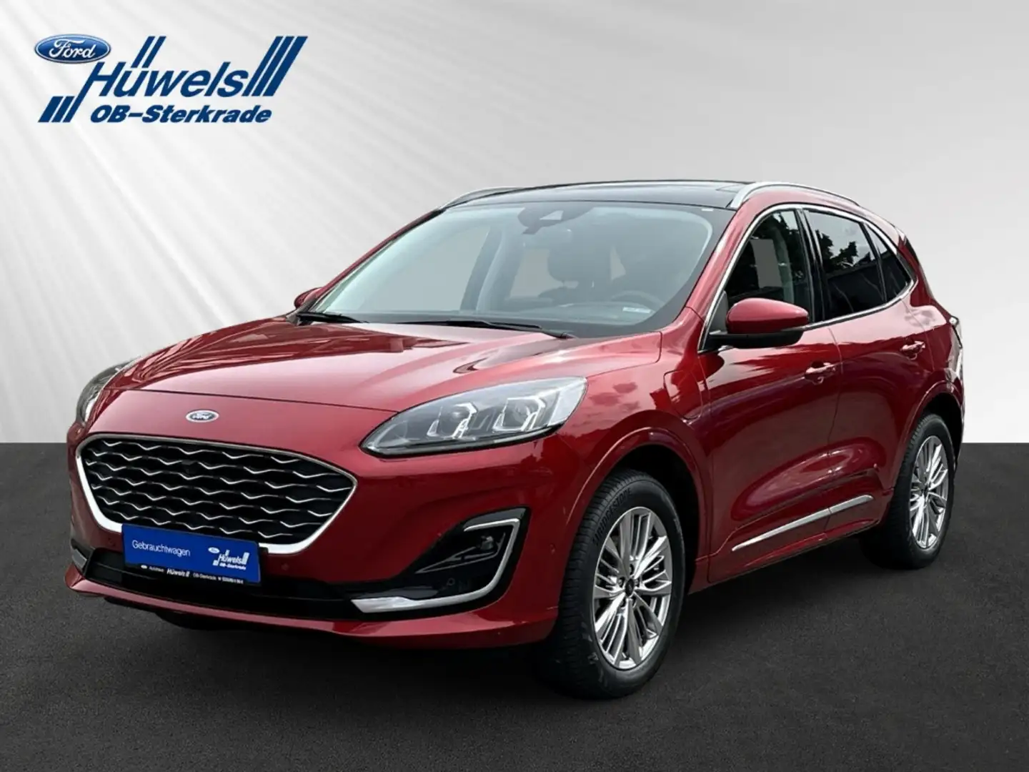 Ford Kuga Vignale 2.5 Plug-In Hybrid AHK El. Panodach ACC Di Rojo - 1