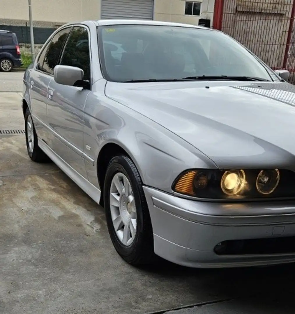 BMW 525 525i Aut. Gris - 2