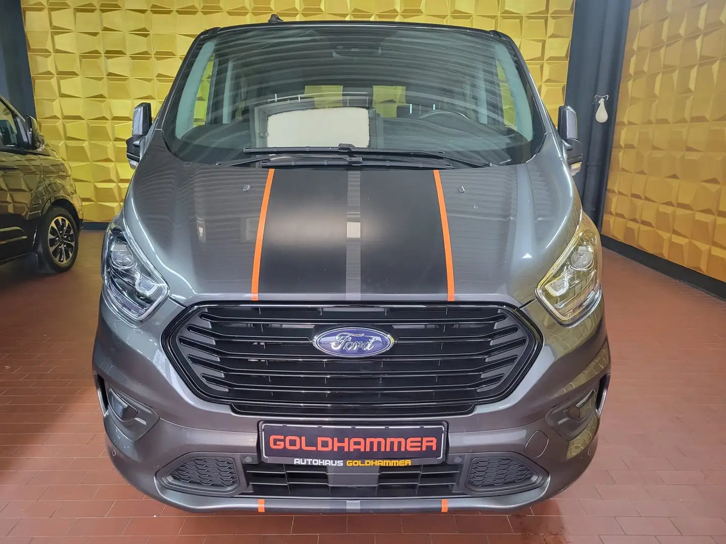 Ford Tourneo Custom L1 SPORT ACC/KAMERA/AHK/XENON Gris - 1
