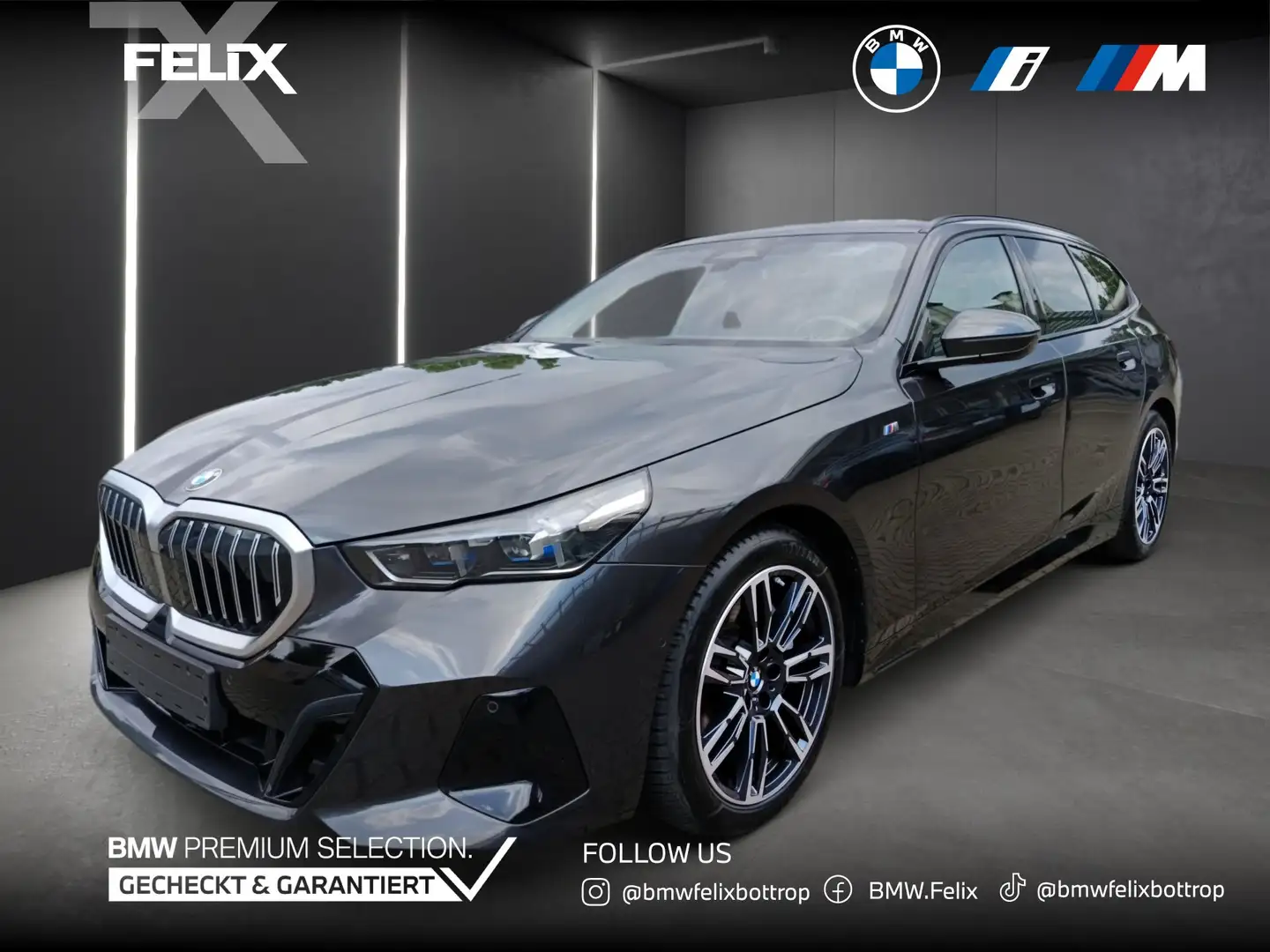 BMW 540 d xDrive touring+M SPORTPAKET+AHK+BOWERS&WILKINS+S Grau - 1