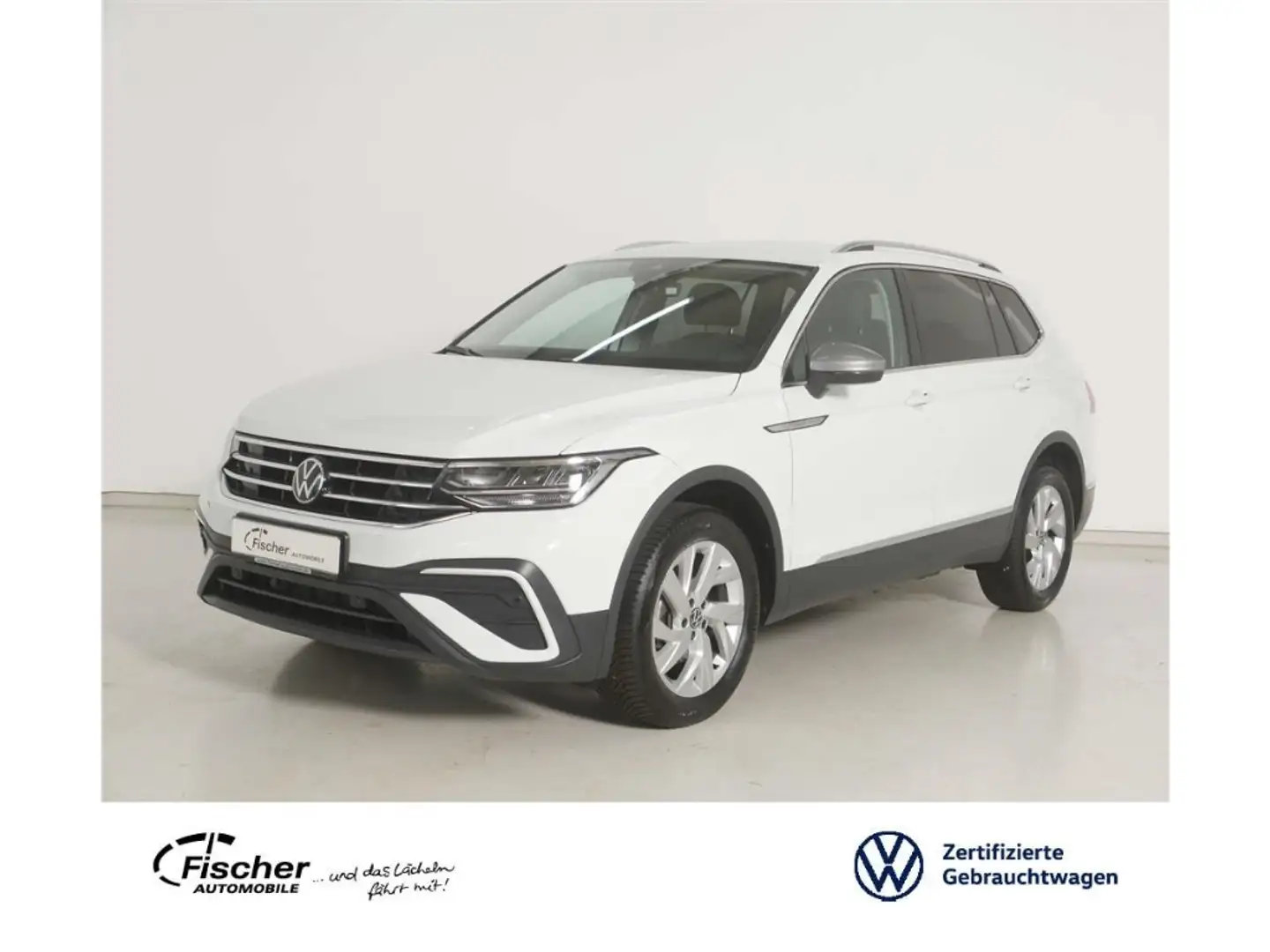 Volkswagen Tiguan Allspace 2.0 TDI Life DSG NAV/LED/AHK/RFK Weiß - 1