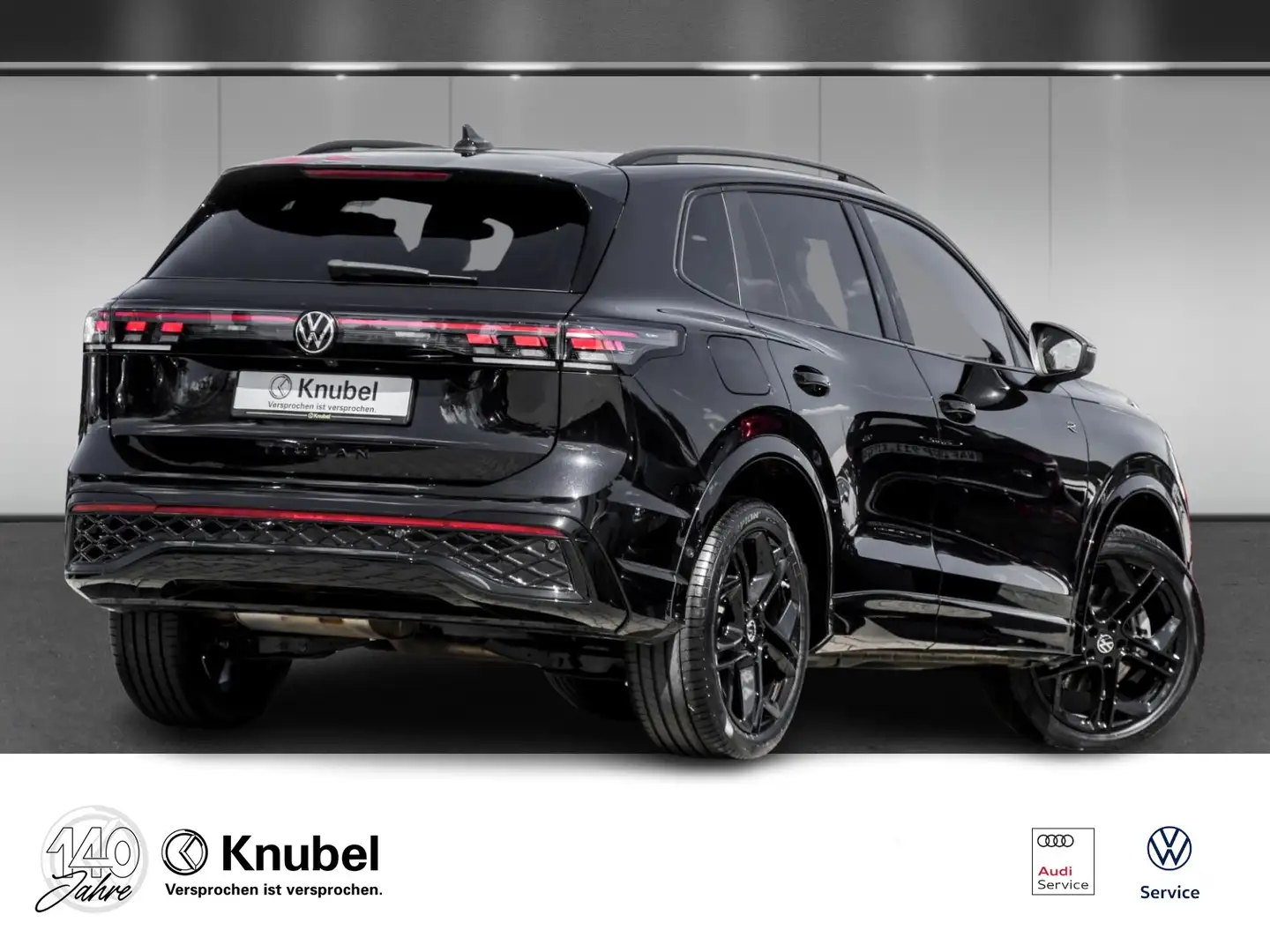 Volkswagen Tiguan R-Line 2.0 TDI DSG 4M AHK*Matrix*Standhzg*Pano* Noir - 2