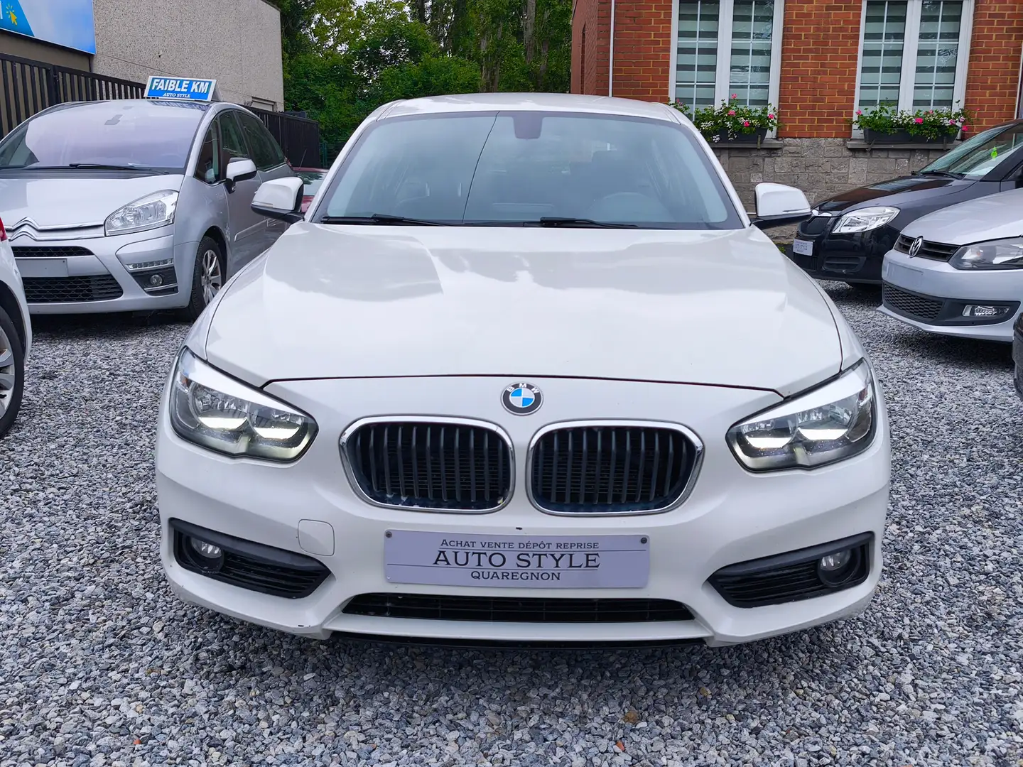 BMW 116 dA / Automatique / Garantie / EURO 6b / Blanc - 2