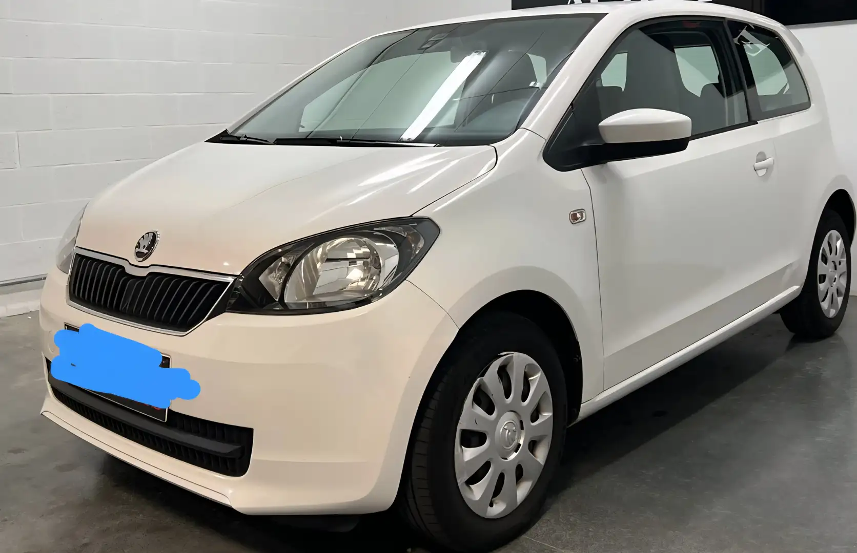 Skoda Citigo Airco 1er proprio euro 6 Blanc - 1