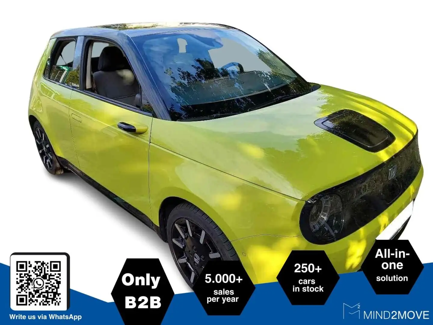 Honda e Advance Gelb - 1