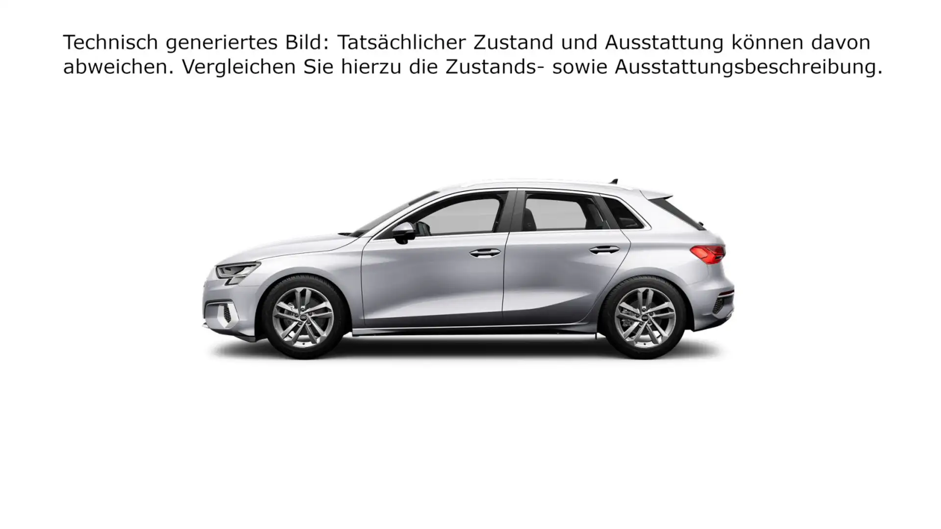 Audi A3 advanced 30 TFSI 81(110) kW(PS) S t Silber - 2