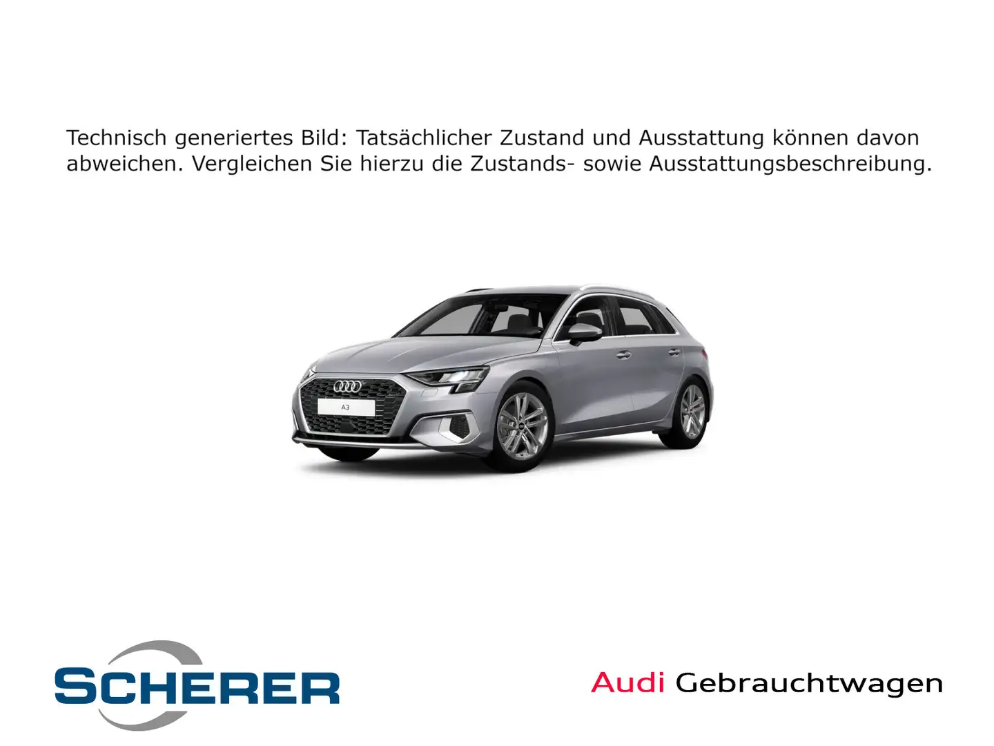 Audi A3 advanced 30 TFSI 81(110) kW(PS) S t Silber - 1