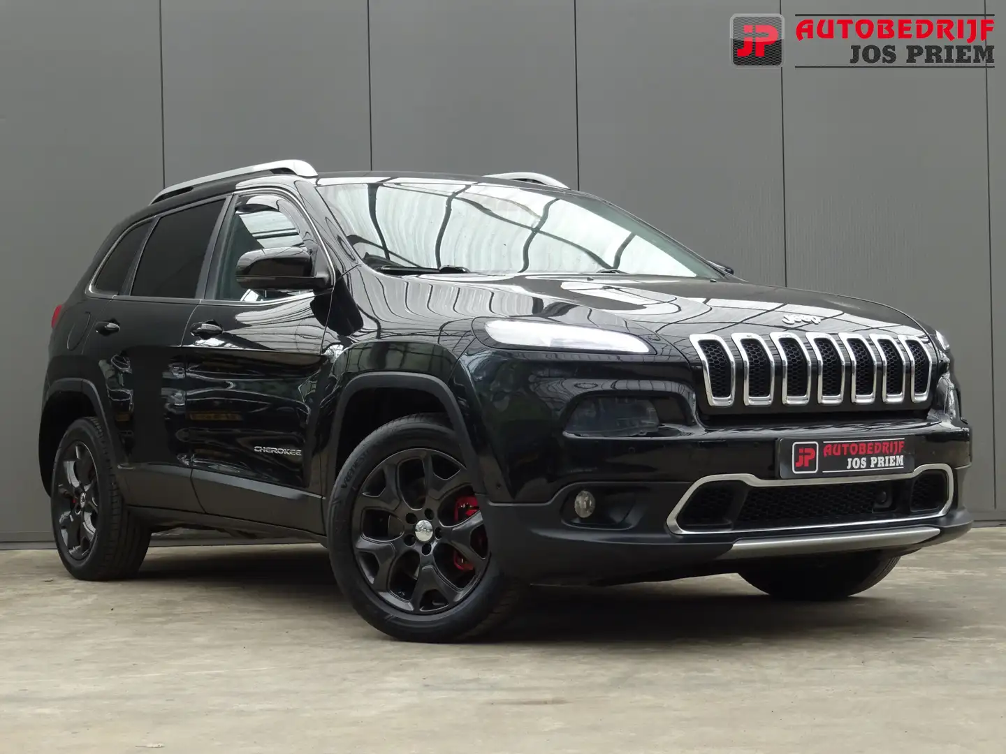 Jeep Cherokee 2.0 Limited AWD * LEER * TREKHAAK !! Schwarz - 2