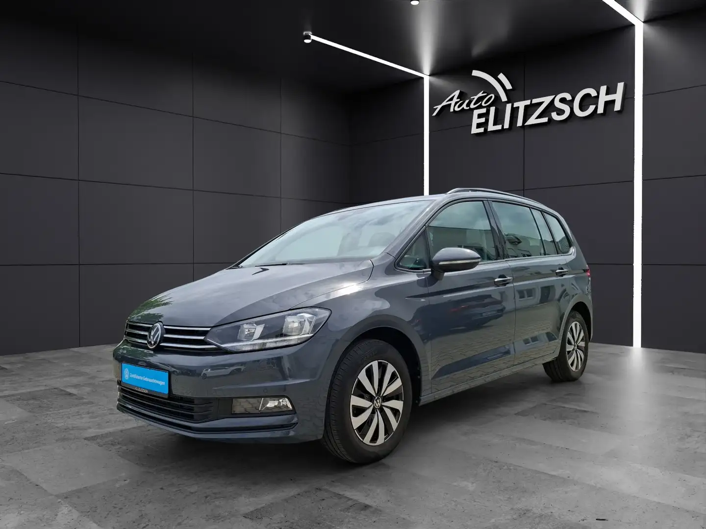 Volkswagen Touran TSI Comfortline DSG 7-Si ACC PDC 4xSHZ LHZ Grau - 2