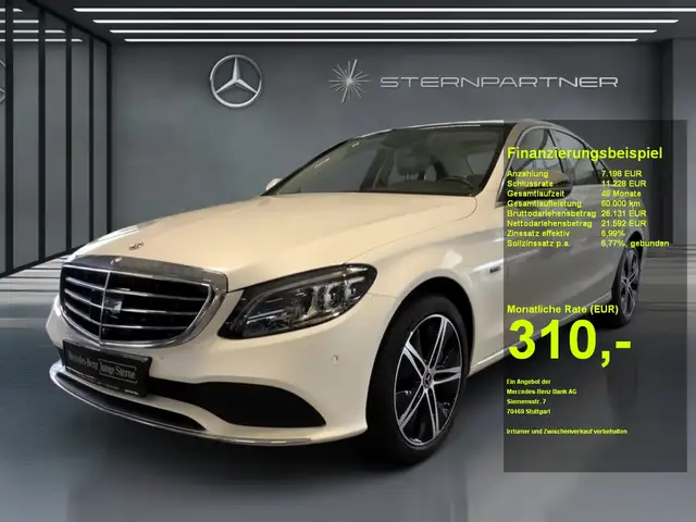 Mercedes-Benz C 300 de Exclusive +Comand+Multibeam+Head-Up