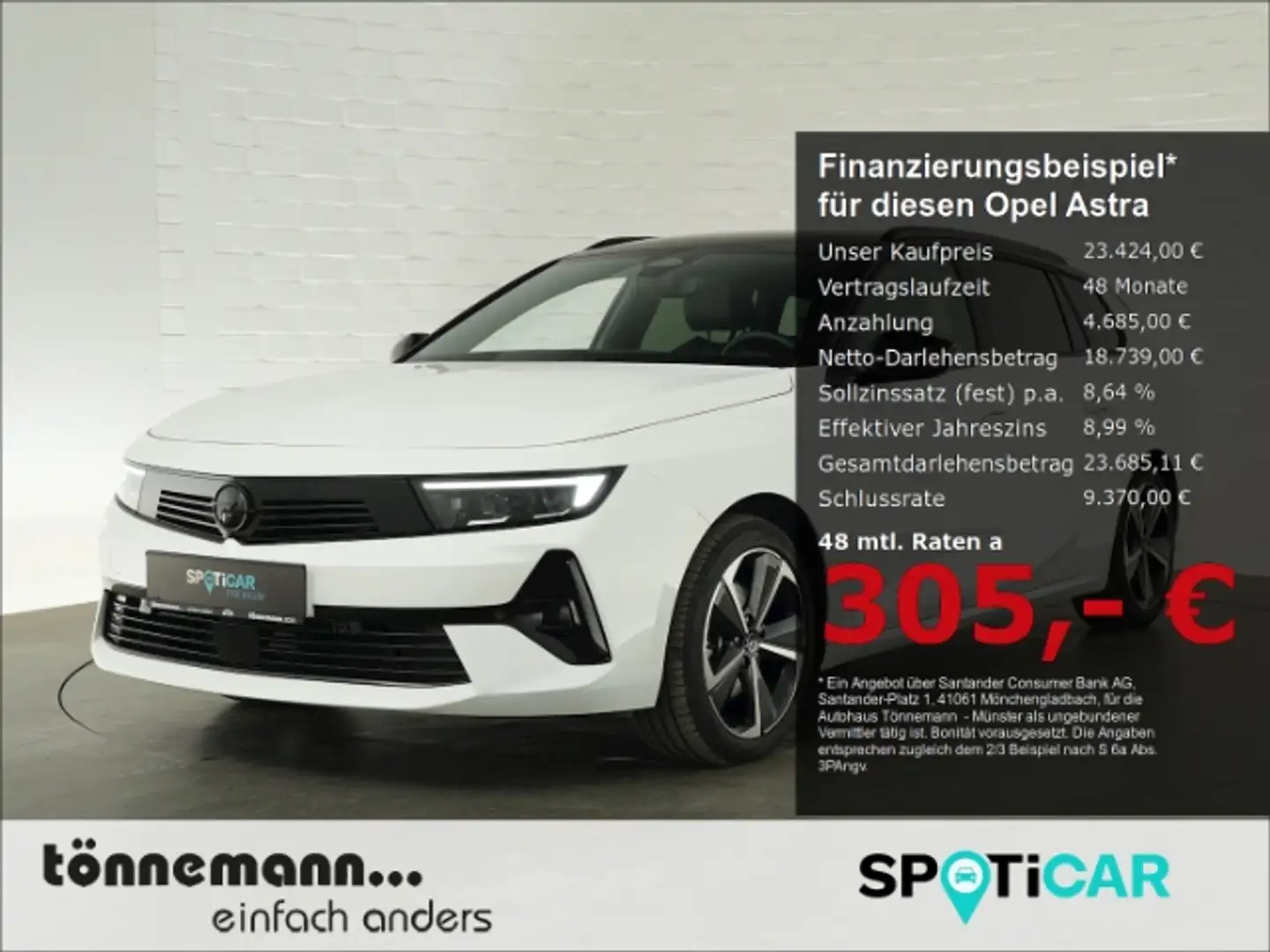 Opel Astra L ST GS+AHK+LED+360 GRAD KAMERA+SITZ-/LENKRADHEIZU Blanc - 1
