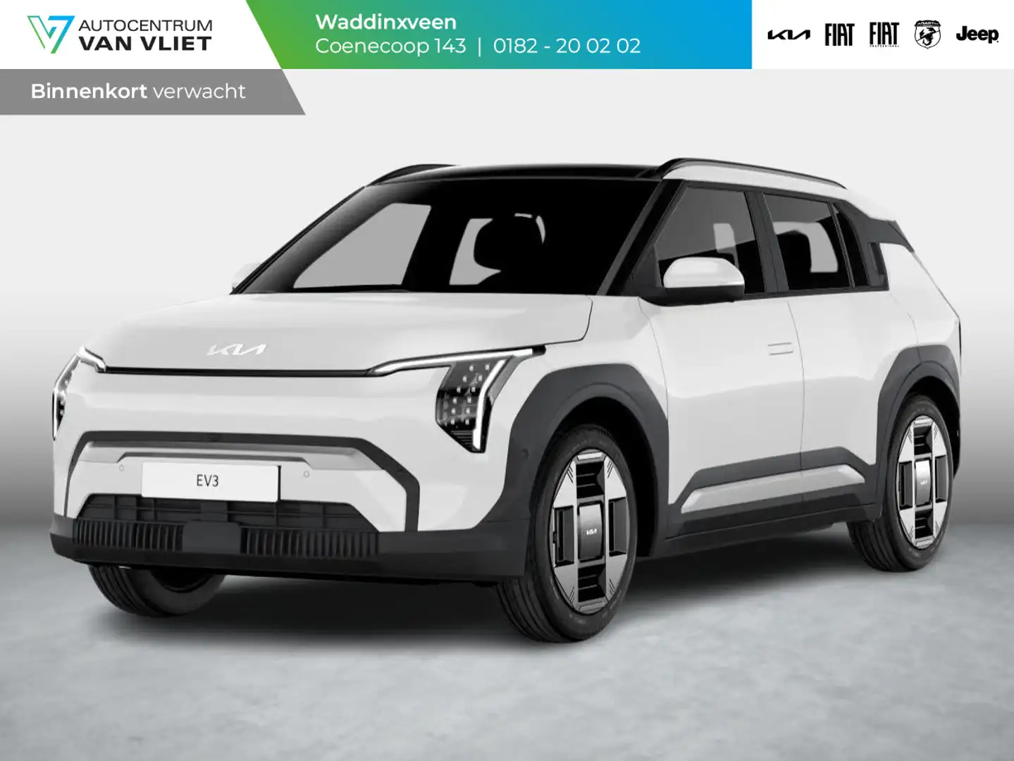 Kia EV3 GT-Line Business Edition 81.4 kWh Lage fiscale waa Wit - 1