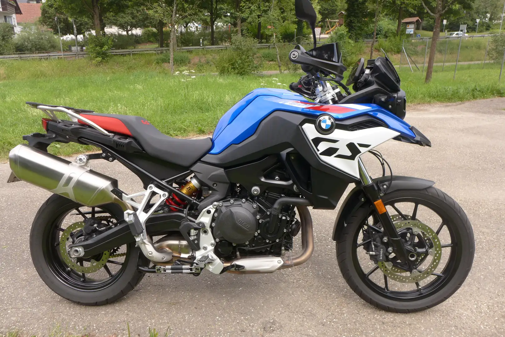 BMW F 800 GS Vollausstattung, alle Pakete plava - 1