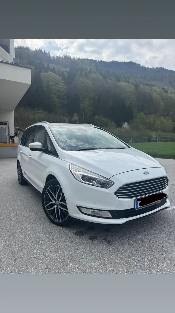 Ford Galaxy 2,0 TDCi Bi-Turbo Titanium Start/Stop Powershift Weiß - 2