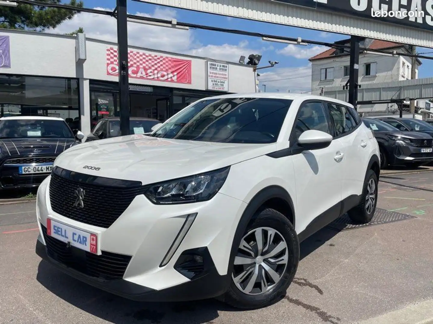 Peugeot 2008 1.5 bluehdi 110 Active Business 2021 Blanc - 1
