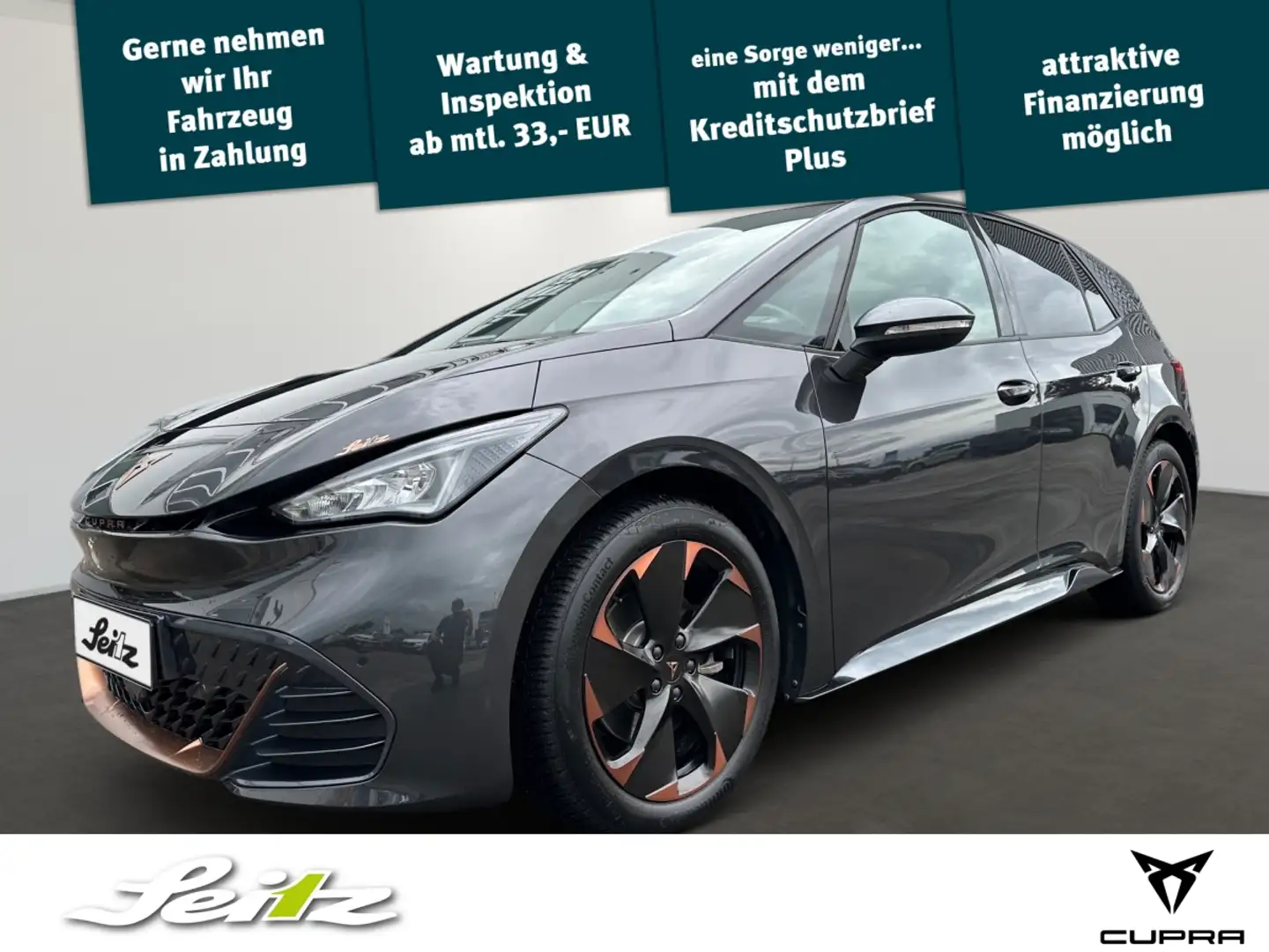CUPRA Born *LED*KAMERA*NAVI*SITZH* Сірий - 1