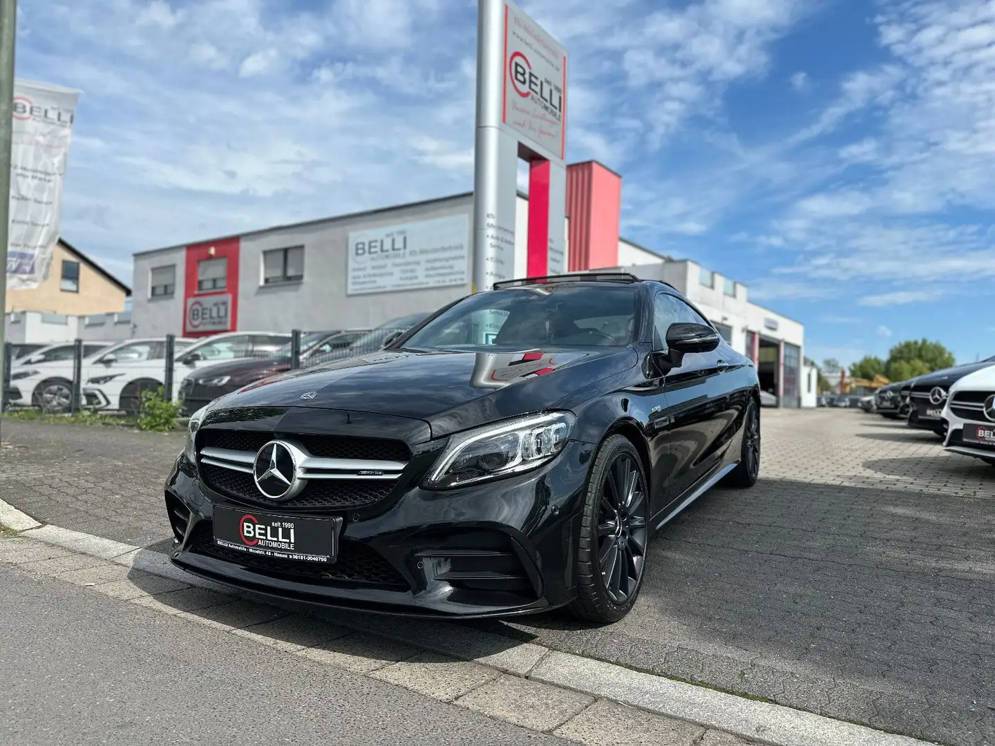 Mercedes-Benz C 43 AMG Coupe 4Matic Pano 360° 19" FINANZIERUNG Schwarz - 1