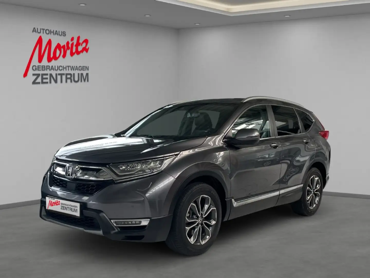 Honda CR-V 2.0 HYBRID 4WD Executive HUD El. Panodach Navi Led Grau - 1