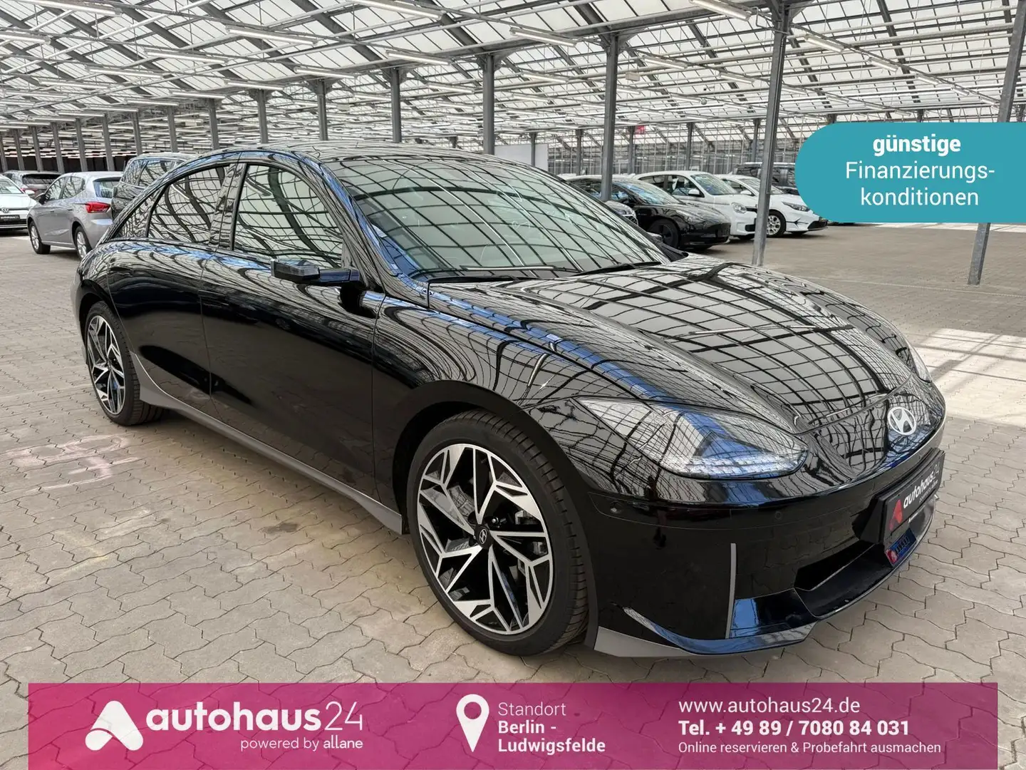 Hyundai IONIQ 6 Uniq 77,4kWh DSM|ACC|LED|BOSE Schwarz - 1