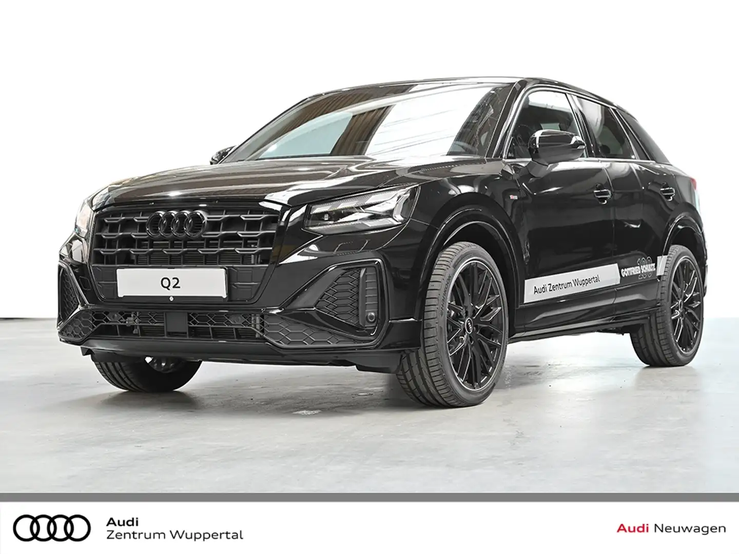 Audi Q2 S LINE 35 TDI 110(150) KW(PS) AHK-abnehmbar digita Zwart - 1