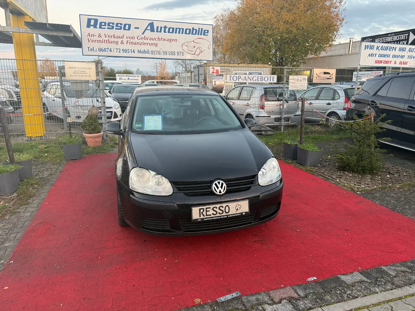 Volkswagen Golf 5 Trendline *KLIMA*EU-4*HÄNDLER/EXPORT* Noir - 1