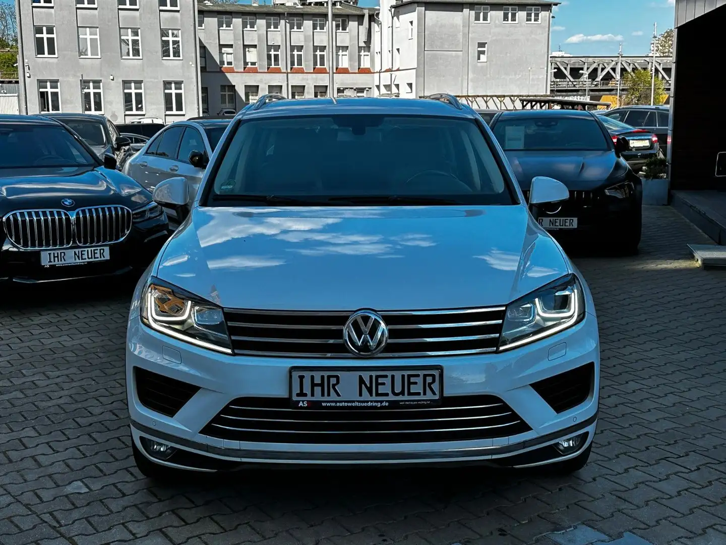 Volkswagen Touareg V6 TDI BMT Leder*Navi*2.Hand*Xenon Weiß - 2