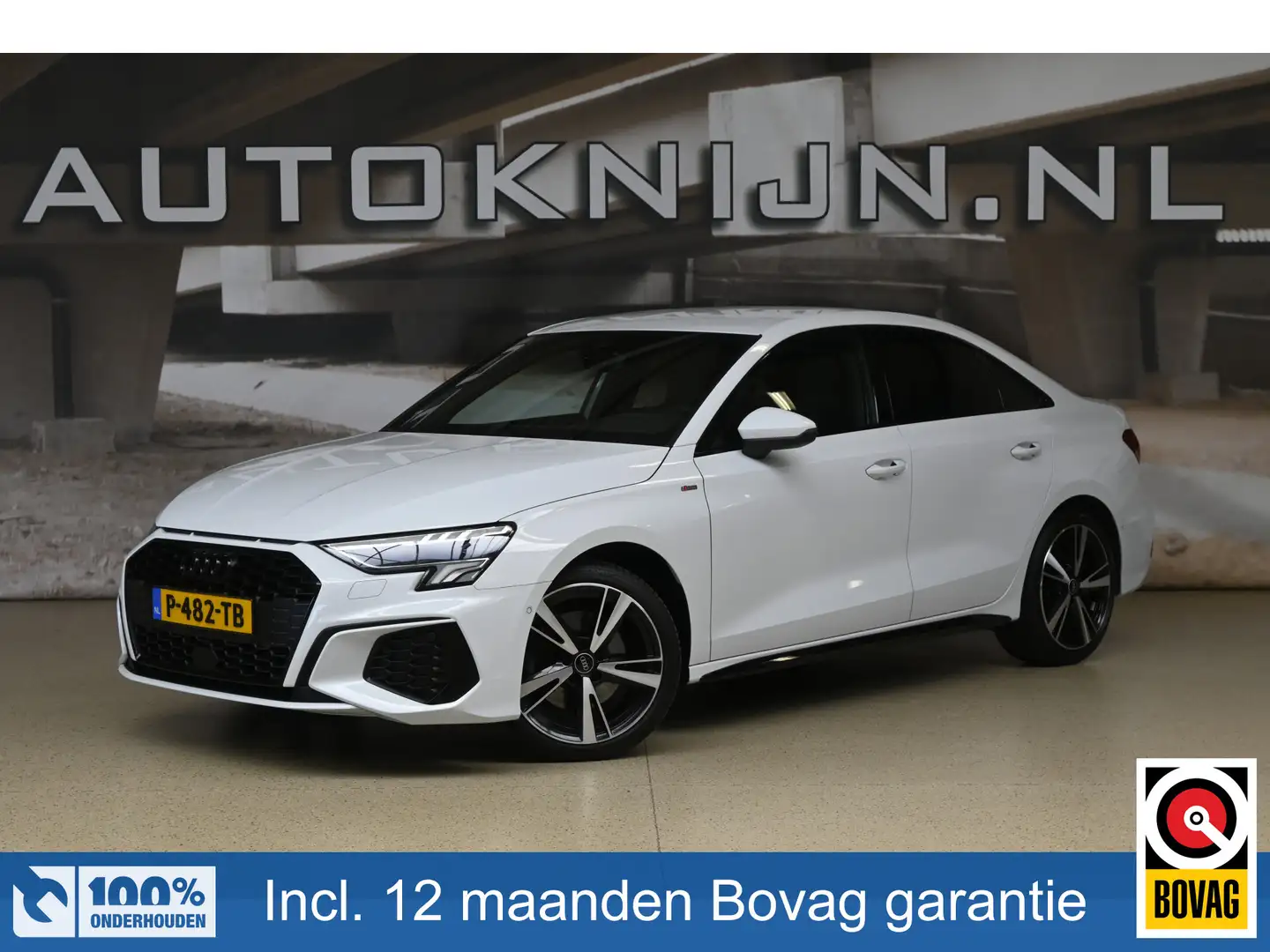 Audi A3 Limousine 35 TFSI 150pk S-Line Edition One  | Matr Bianco - 1