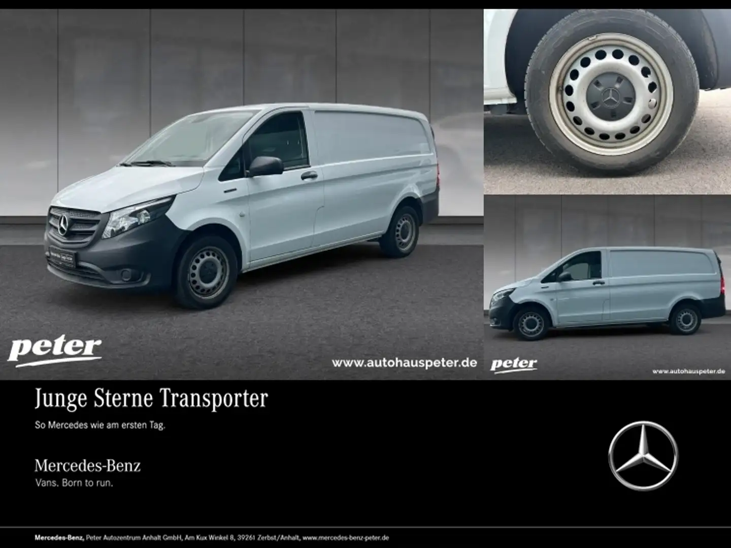 Mercedes-Benz Vito e 111 Kasten Lang KLIMA+KAMERA Blanco - 1