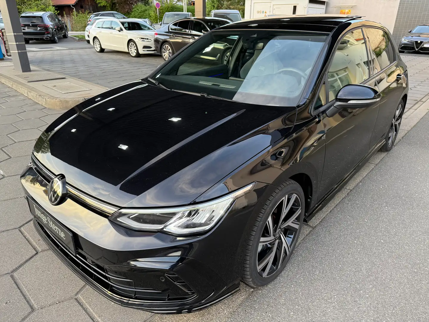 Volkswagen Golf R-Line  Panoramadach  DSG  Navi  LED  "18 Noir - 1