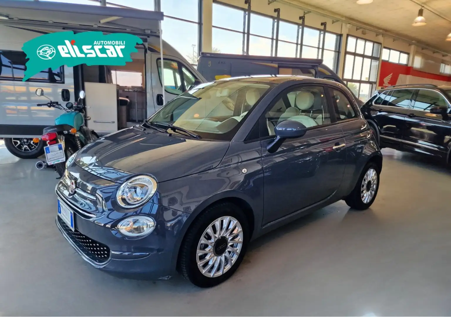 Fiat 500 1.0 Hybrid Lounge Grigio - 2