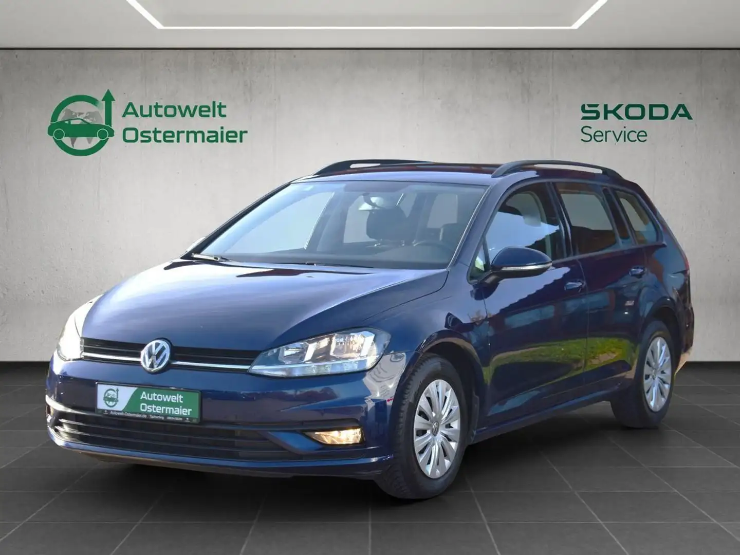 Volkswagen Golf Variant 1.6 TDI Trendline*Bluetooth*Clima.* Bleu - 1